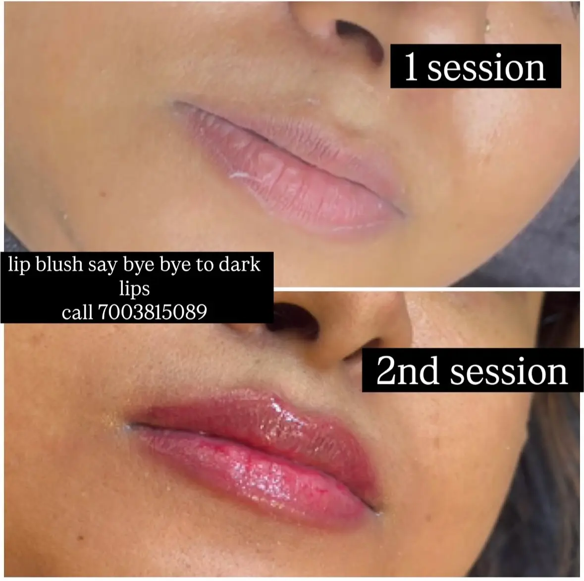 Permanent lip colour at 3sixty Studio